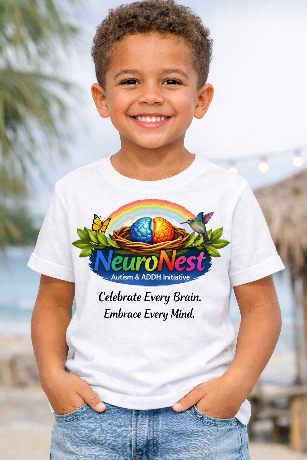 Kids white T-shirt m