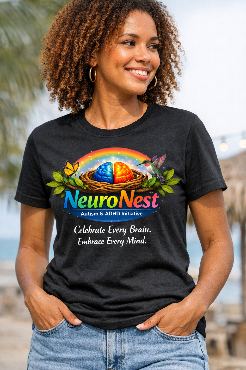 T-shirt mockup with